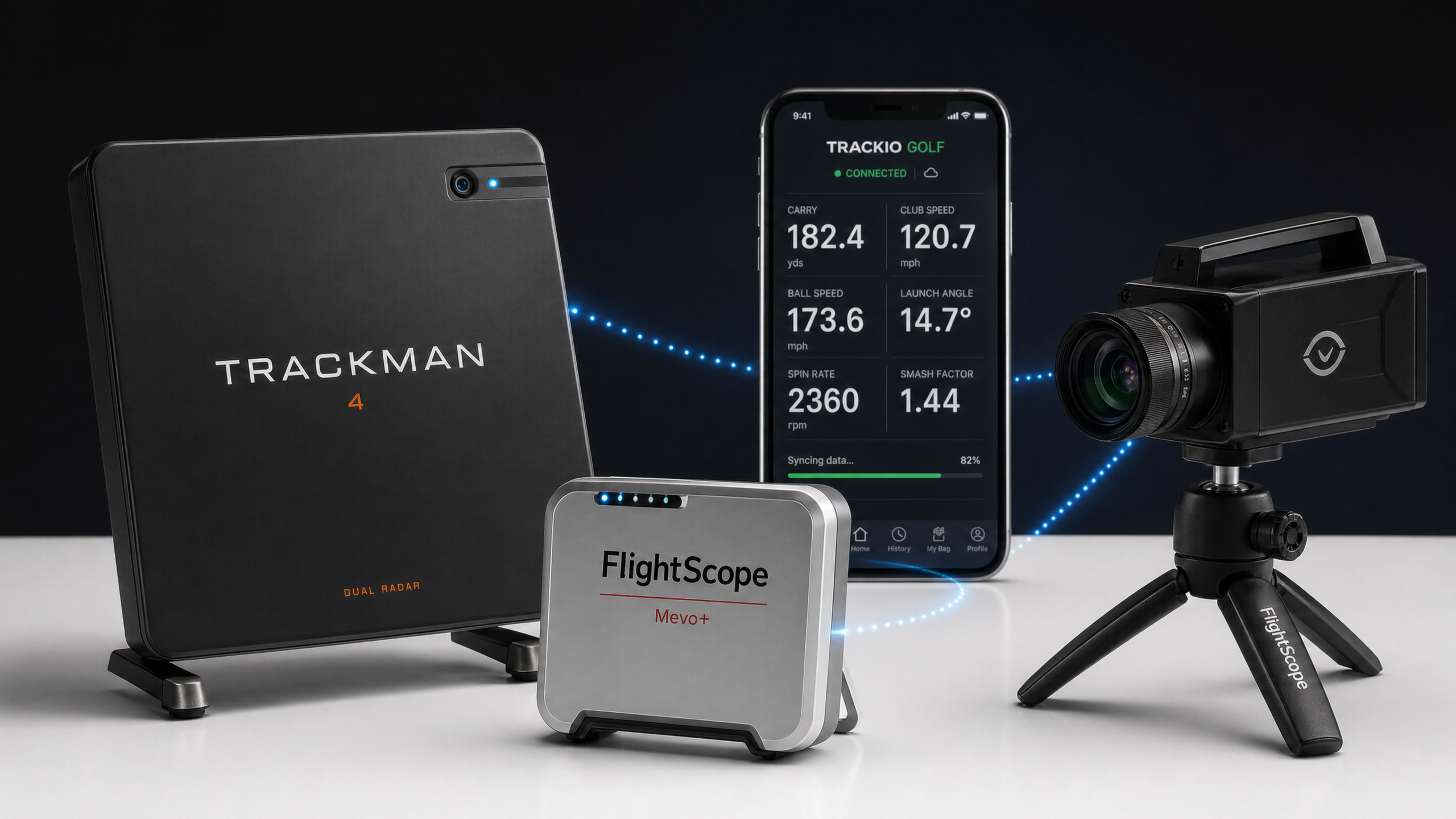 Professional golf technology equipment